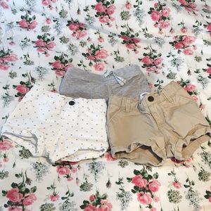 18-24 month summer shorts trio bundle☀️